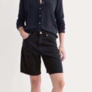 Everlane The OG black baggy shorts